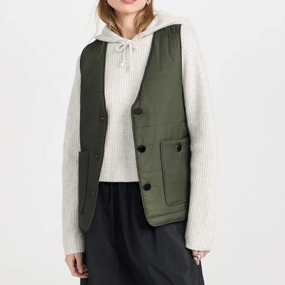 SABLYN Stetson cashmere hoodie in blizzard